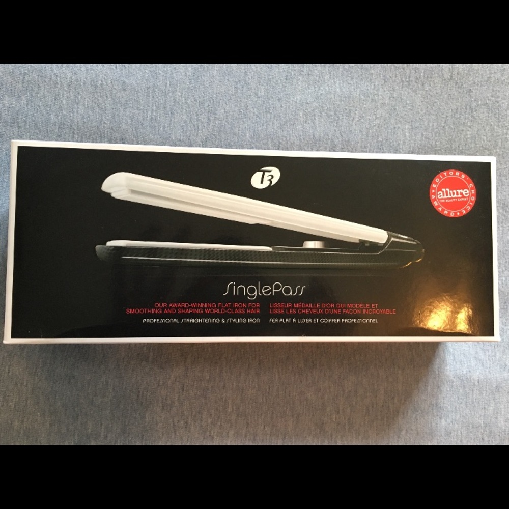 T3 Single Pass 1 inch straightener